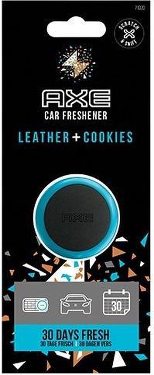 AXE Luchtverfrisser Mini Vent Leather + Cookies - 5010555710267
