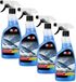 Benson Rox Ruitenontdooier spray - 4x - voor auto - 500 ml