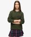 Superdry Femme Sweat OverTaille à Texte Appliqué Workwear Vert Taille: L