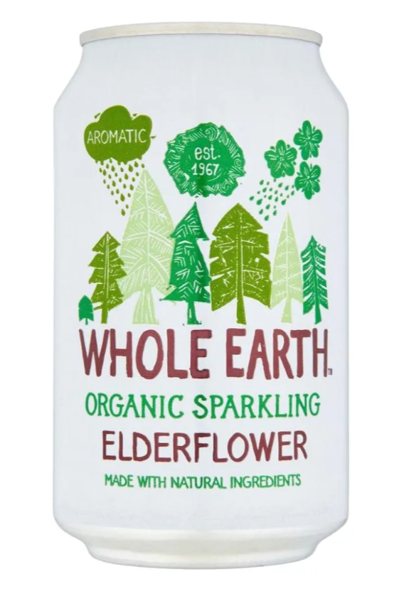 Whole Earth Whole Earth Organic Sparkling Elderflower