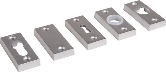 AMI Smalrozet - 65x30x10mm - aluminium F-1