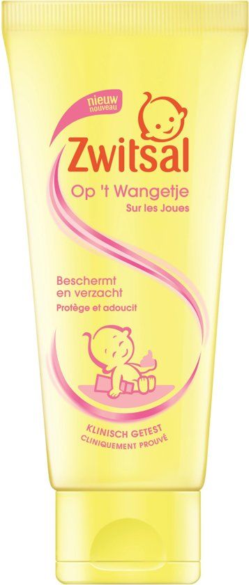 Zwitsal Gezichtscrème Op 't Wangetje - 2x100 ml - Baby