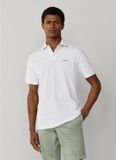 Hackett Swim Trim Island Korte Mouw Poloshirt Wit L Man