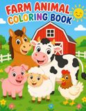 Farm Animal Coloring Book