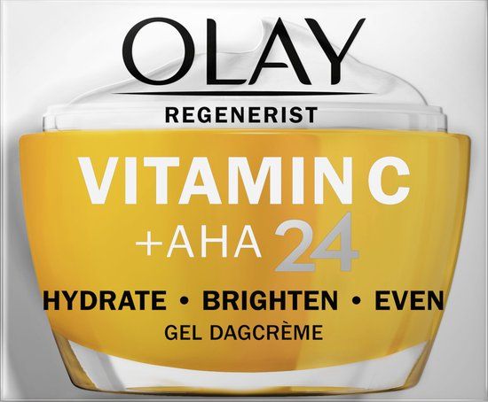 Olay Vitamin C + AHA24 Gel Dagcrème - 50ml - Voor een Stralende en Gelijkmatige Teint