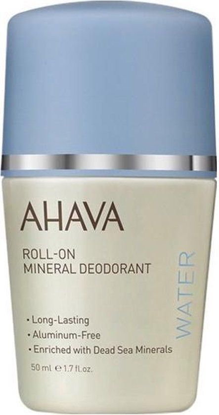 AHAVA Magnesium deodorant - 50ml - Vermindert zweet en geurtjes - Geschikt voor de gevoelige huid - VEGAN