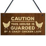 RED OCEAN Kippenbord voor tuinpoorten, ideaal geschenk voor dames