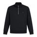 Fred Perry Men's Half Zip Sweatshirt Navy/Brandy/Rich Brown
