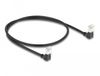 Delock 80298 Netwerkkabel Zwart 0,5 m Cat6a S/FTP