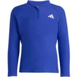 adidas uniseks-kind Long Sleeves Zip Rashguard Kids Swimwear, semi lucid blue, 11-12 Years