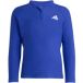 adidas uniseks-kind Long Sleeves Zip Rashguard Kids Swimwear, semi lucid blue, 11-12 Years