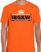 Bellatio Decorations Koningsdag verkleed t-shirt heren - ik ben niet dronken - oranje XXL