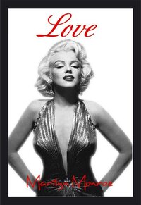 empireposter - Monroe, Marilyn - Love - grootte (cm), ca. 20x30 - Bedrukte spiegel, NIEUW - beschrijving: - Bedrukte wandspiegel met zwart kunststof frame in houtlook -