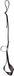 Black Diamond Slider Leash Paalriem Noir