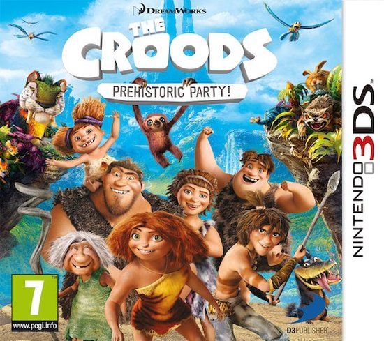 The Croods: Prehistoric Party - Nintendo 3DS/2DS - Standard Edition
