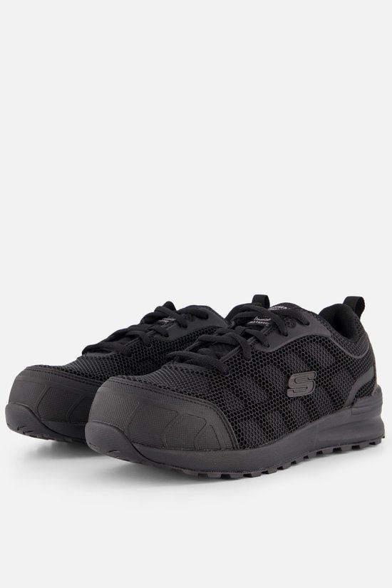 Skechers Work Bulklin Ayak Sneakers Zwart Textiel