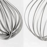 Westmark Whisk Pro – Flexibele roestvrijstalen garde – Praktische garde voor eieren, deeg, enz. – Kloppen, roeren en mixen – Zilver, 38 cm