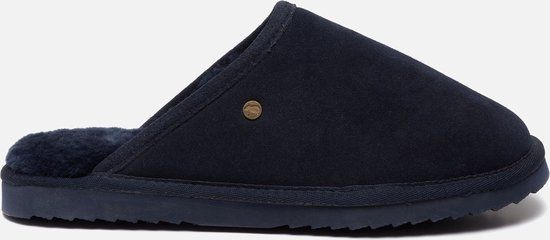 Warmbat Classic Mannen Sloffen - Donkerblauw - Maat 45