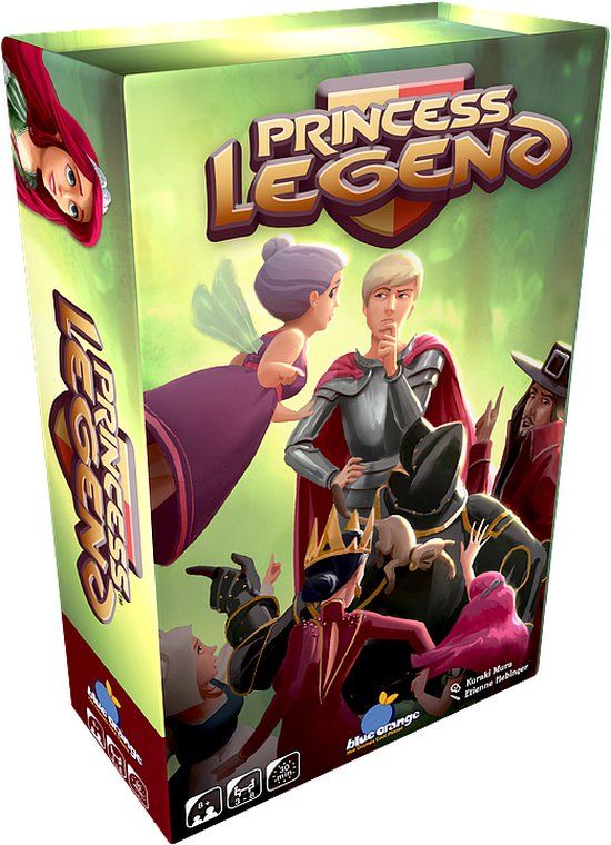 Geronimo Games Blue Orange Games - Princess Legend - Family Skill Game - Ages 8+