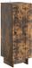 vidaXL Dressoir Gerookt eiken 33 x 34,5 x 90 cm Bewerkt hout