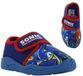 Leomil Sonic - Pantoffels kinderen voor jongens - Knuckles en Sonic Sloffen kind met klittenbandsluiting - Schoenen van 2 tot 8 jaar - Maat 26 - Blauw