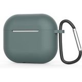 Techsuit Silicone Hoesje voor Apple AirPods 4, Donkergroen