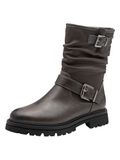 Marco Tozzi Dames Enkellaarsje 2-26431-45 234 F-breedte Maat: 40 EU
