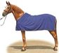 HKM Zweetdeken Paard Blauw/Goud 85