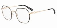 Moschino Love MOL614 Black Gold Women's Eyeglasses 52mm