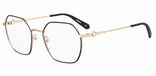 Moschino Love MOL614 Black Gold Women's Eyeglasses 52mm