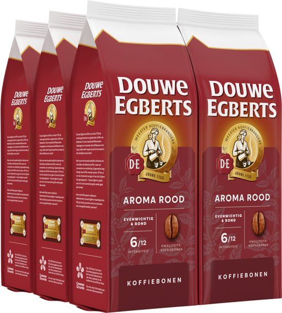 Douwe Egberts Aroma Rood Koffiebonen - 6 x 500g
