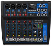 Audibax MG06 USB - SoundMixer - 6-kanaals Audio Mixer - USB-interface Player en Recorder - Bluetooth en MP3 - DSP Multi-Effecten - 48 V Phantom Power Voeding