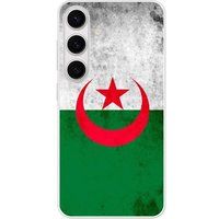 Samsung Galaxy S24 Drapeau algerie Verstevigd hoesje met sublimatie bedrukking