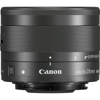 Canon EF-M 28mm f/3.5 Macro IS STM - Zwart