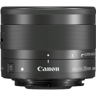 Canon EF-M 28mm f/3.5 Macro IS STM - Zwart