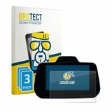 BROTECT Screenprotector 3 Stuks voor Suzuki S-Cross 3. Generation 2024 - 2026 Beschermglas transparant