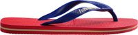 Havaianas Brasil Logo Claquettes Unisexe - Rouge - Taille 39/40