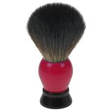 Merkkam Fantasie Model Scheerborstel, Synthetisch Haar, Plastic Handvat, Rood/Zwart, Ring