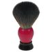 Merkkam Fantasie Model Scheerborstel, Synthetisch Haar, Plastic Handvat, Rood/Zwart, Ring