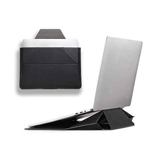 MOFT Laptop draagtas & standaard, uitbreidbare opslag, ultra-slanke stijlvolle stukken voor 15 16\" notebook, compatibel met MacBook Pro 15, HP, Dell, Lenovo, Asus, geschenken voor mannen vrouwen
