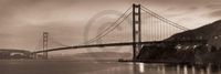 Alan Blaustein Affiche Art - Golden Gate Bridge II 90x30cm