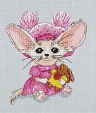 Panna Borduurpakket Baby Fanya Roze