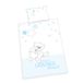 Baby Best Flanellen Beddengoed Favoriete Persoon Blauw GOTS 100 x 135 cm