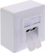 InLine® Cat.6A netwerkcontactdoos, 2x RJ45, AP/UP, afgeschermd, wit