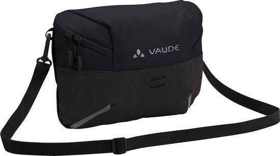 VAUDE CityBox Bike II Stuurtas - Black - 4L