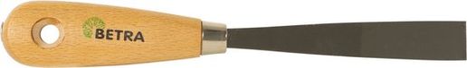Betra Plamuurmes - Werkbreedte 20 mm - Conisch Geslepen Staal - Houten Greep