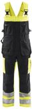 Blåkläder 2603 1860 Bretelbroek High Vis GeelZwart maat 48