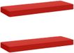 vidaXL Banc de coussins VUGHT 100% Polyester Rouge