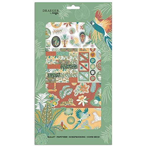 DRAEGER PARIS 1886 Toga KTA004 Dagboekset voor scrapbooking, meerkleurig, één maat, 1 set