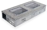 Merkloos / Sans marque BSP Service & Products BV Rattenvanger Kunststof Metaal Zilver Diervriendelijk